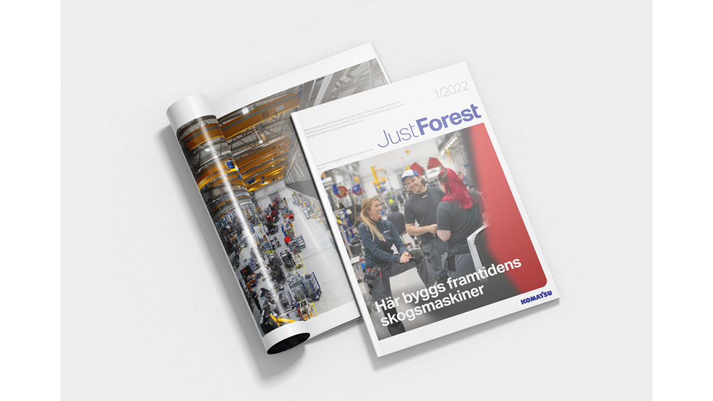 Komatsu Forest Customer Magazine Just Forest