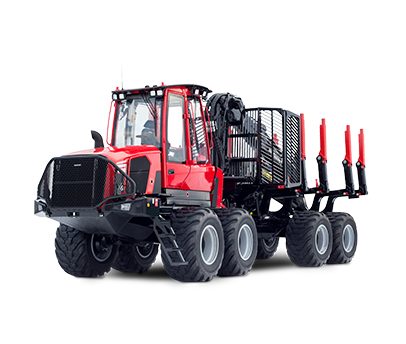 Skotare Komatsu 875 med vit bakgrund